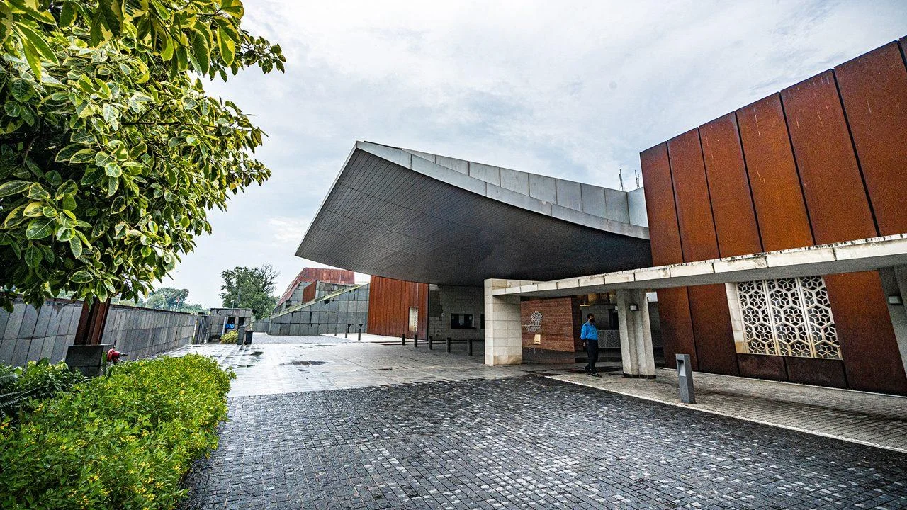 Bihar Museum Patna weathering steel exterior designed by Maki and Associates